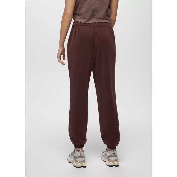 Prana Shea High Rise Jogger Womens M Mocha Relaxed Buttery Soft Elastic Drawcord - Picture 2 of 11